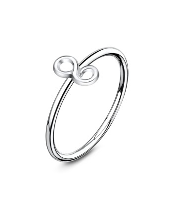 Infinity Shaped Silver Nose Ring NSKR-54